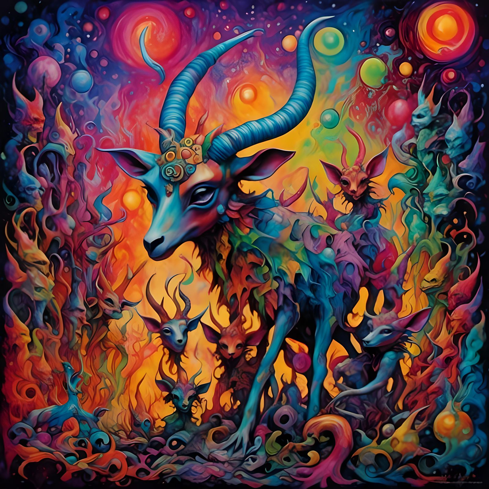 Chicago Horns Playing Psychedelic Jazz Blues