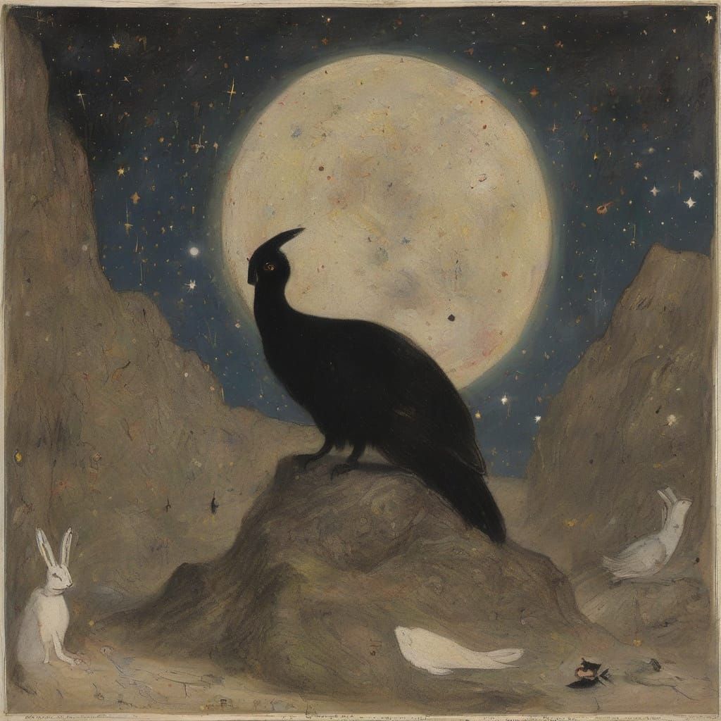 Hare, Snake, Sparrow, Vulture: A Starry Journey