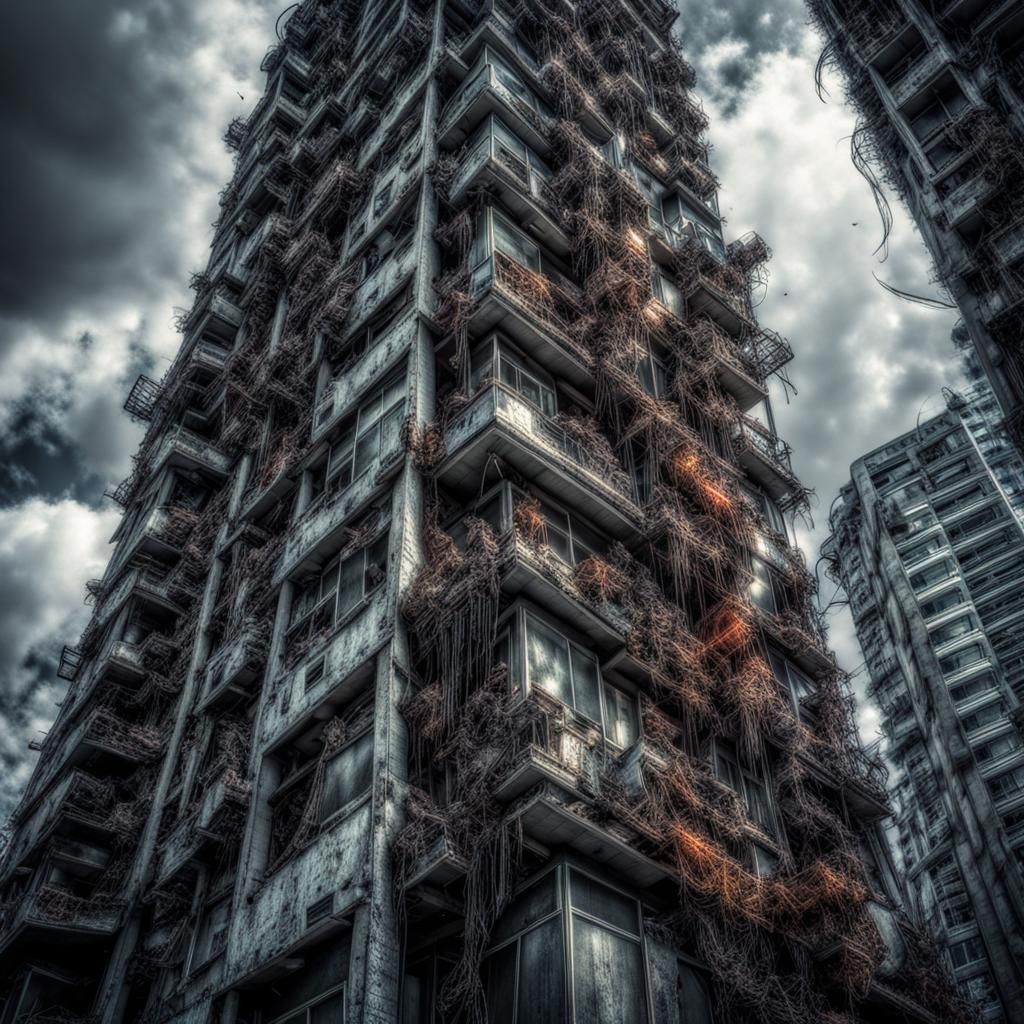 Cosmic Fantasy High Rise Horrors in HDR