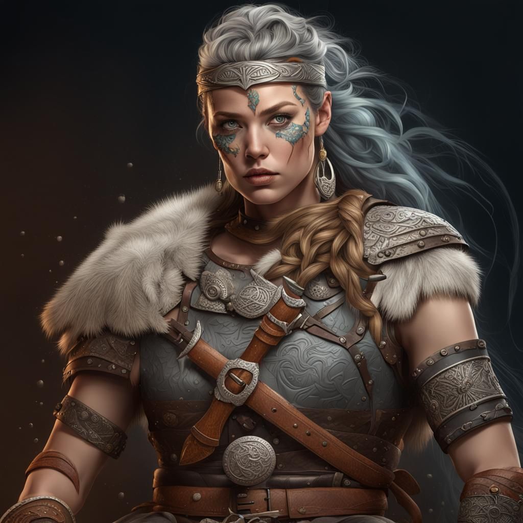 Viking Warrior Woman.