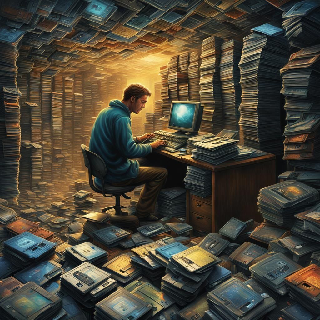 Hacker Finds Secrets on Dusty Floppy Disks