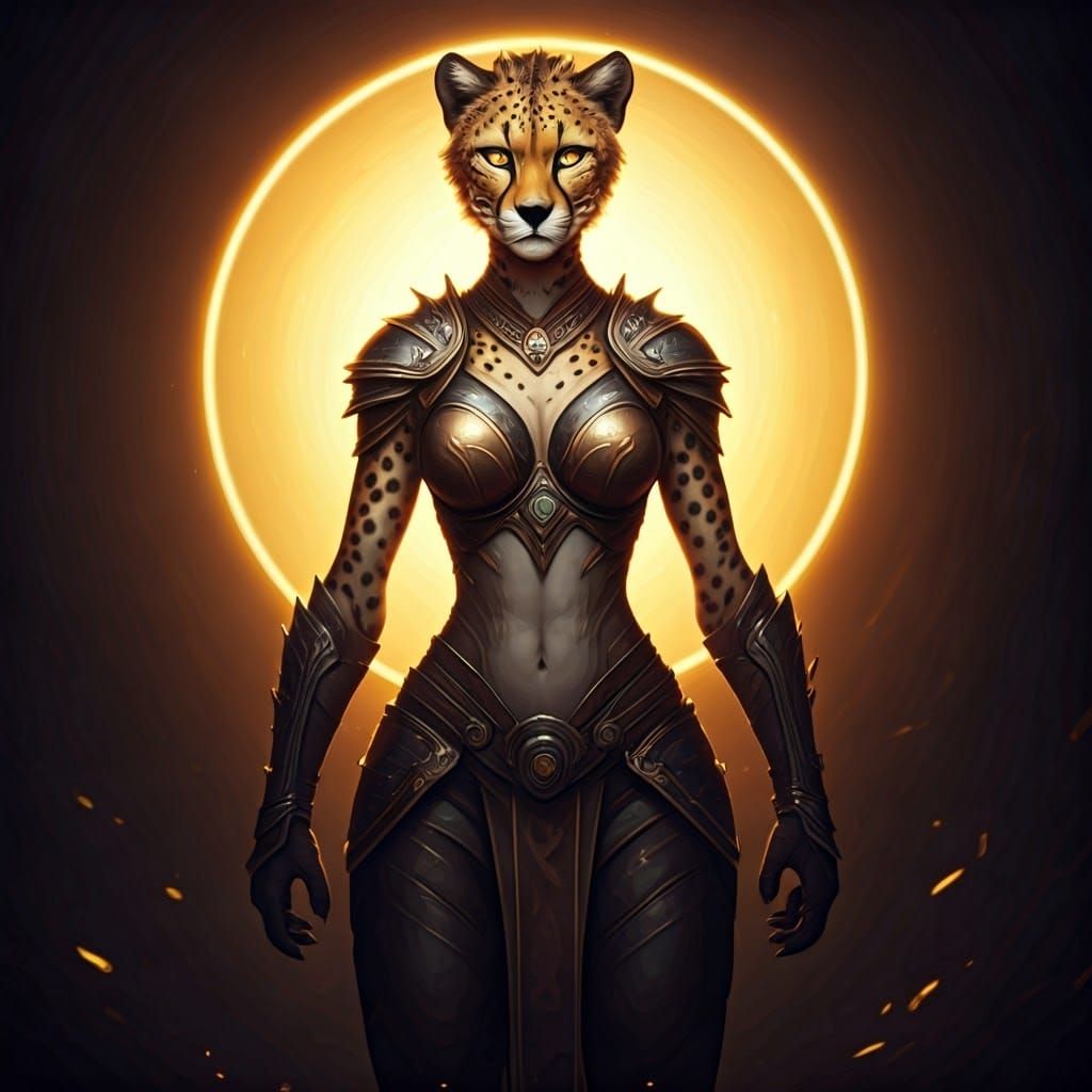 Character #14 - Cheetah as the swift melee fighter