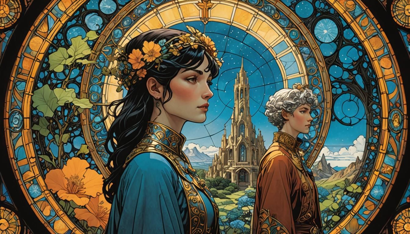 Gynoid Muses Discover Lost Paradise as Comic Art