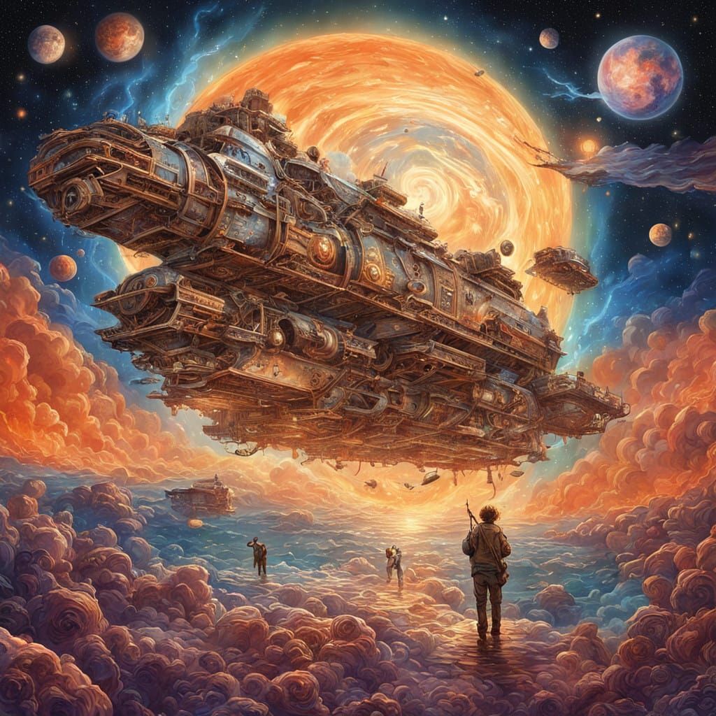 Cosmic Ego Unfolds in Lunar Spoon Form