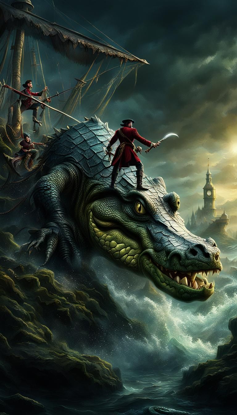 Captain Hook and Tic Toc Croc