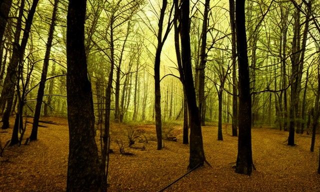 Enigmatic Forest Path