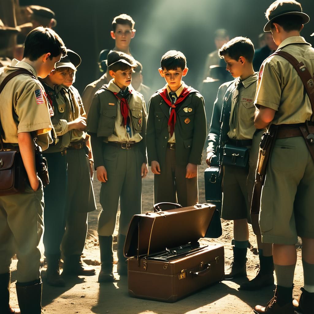 Boy Scouts and the Mysterious Briefcase: Cinematic Film Stil...