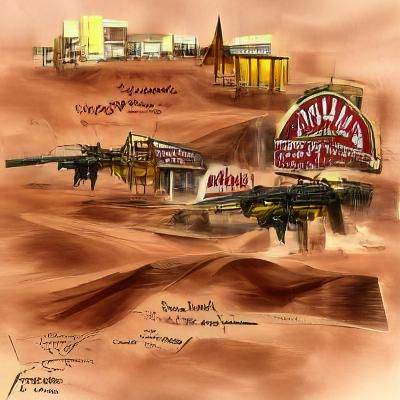 Fallout New Vegas Inspired Concept Art