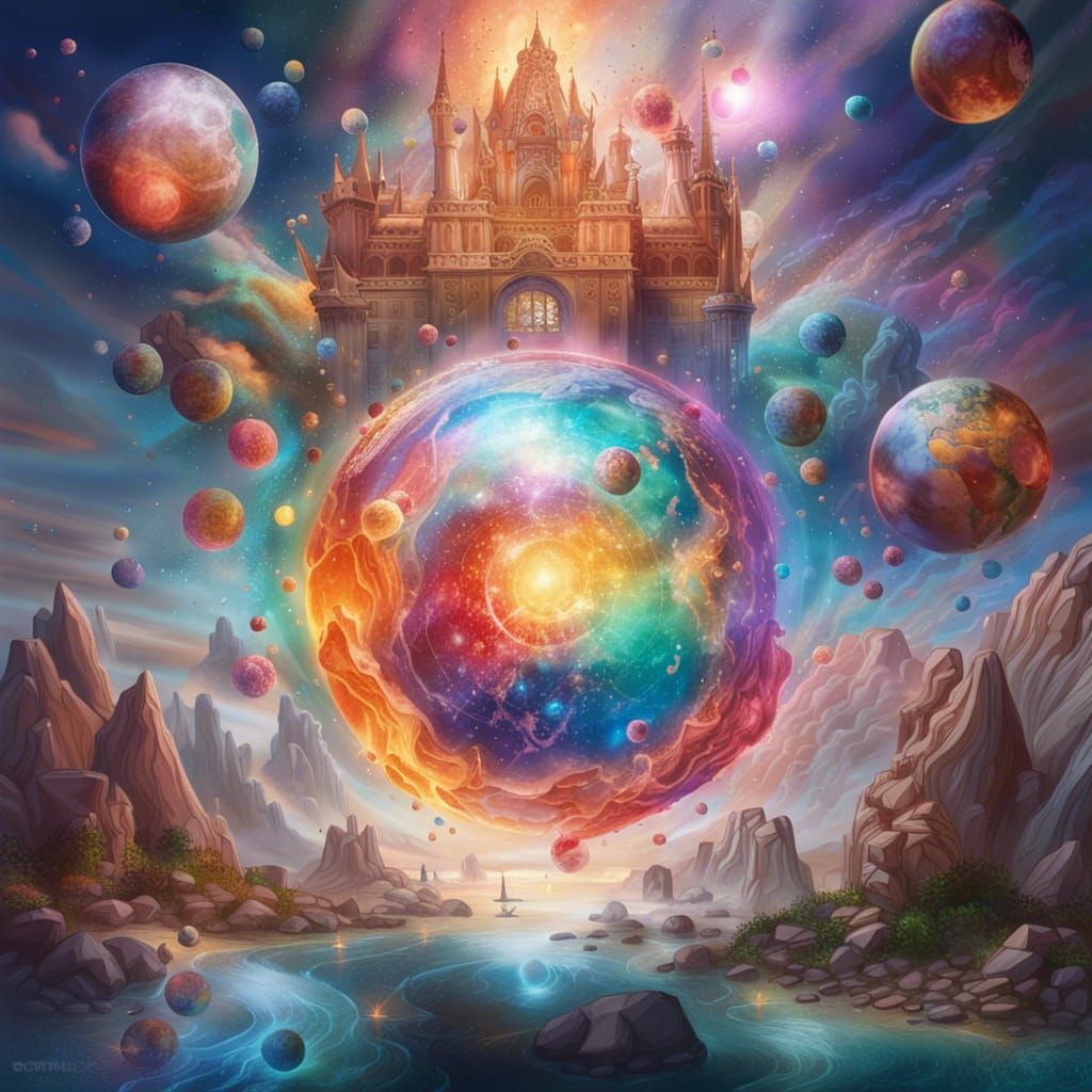 Celestial Kingdom Dream with Elemental Orbs