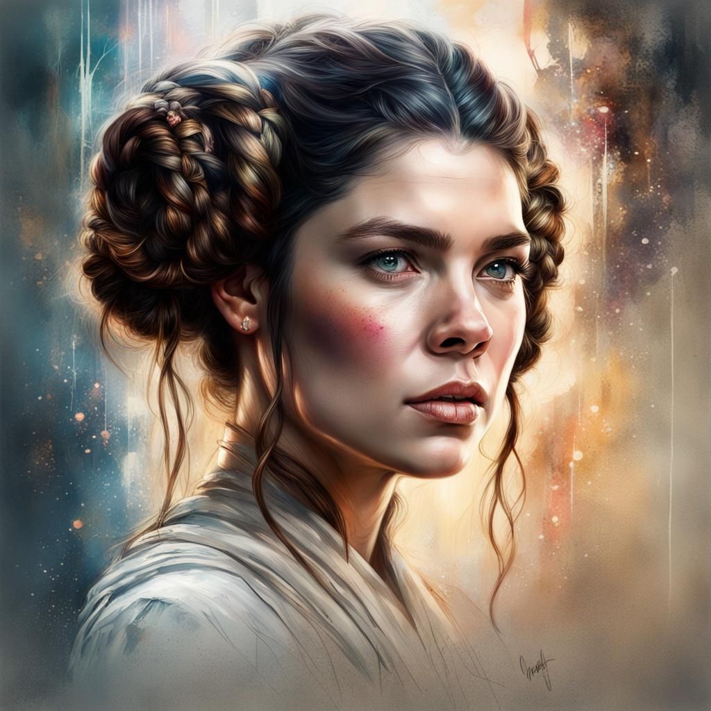 Auli'i Cravalho as Princess Leia