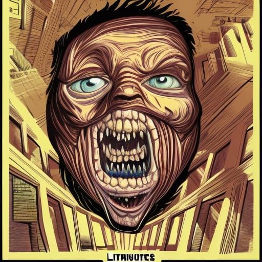 Grotesque Politician Sandwich with Alien Entities