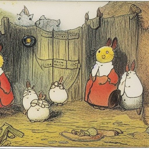 Dark Beatrix Potter: A Gruesome Sacrifice