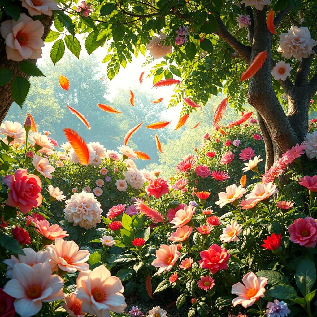 Gentle Whimsy in a Fantastical Garden