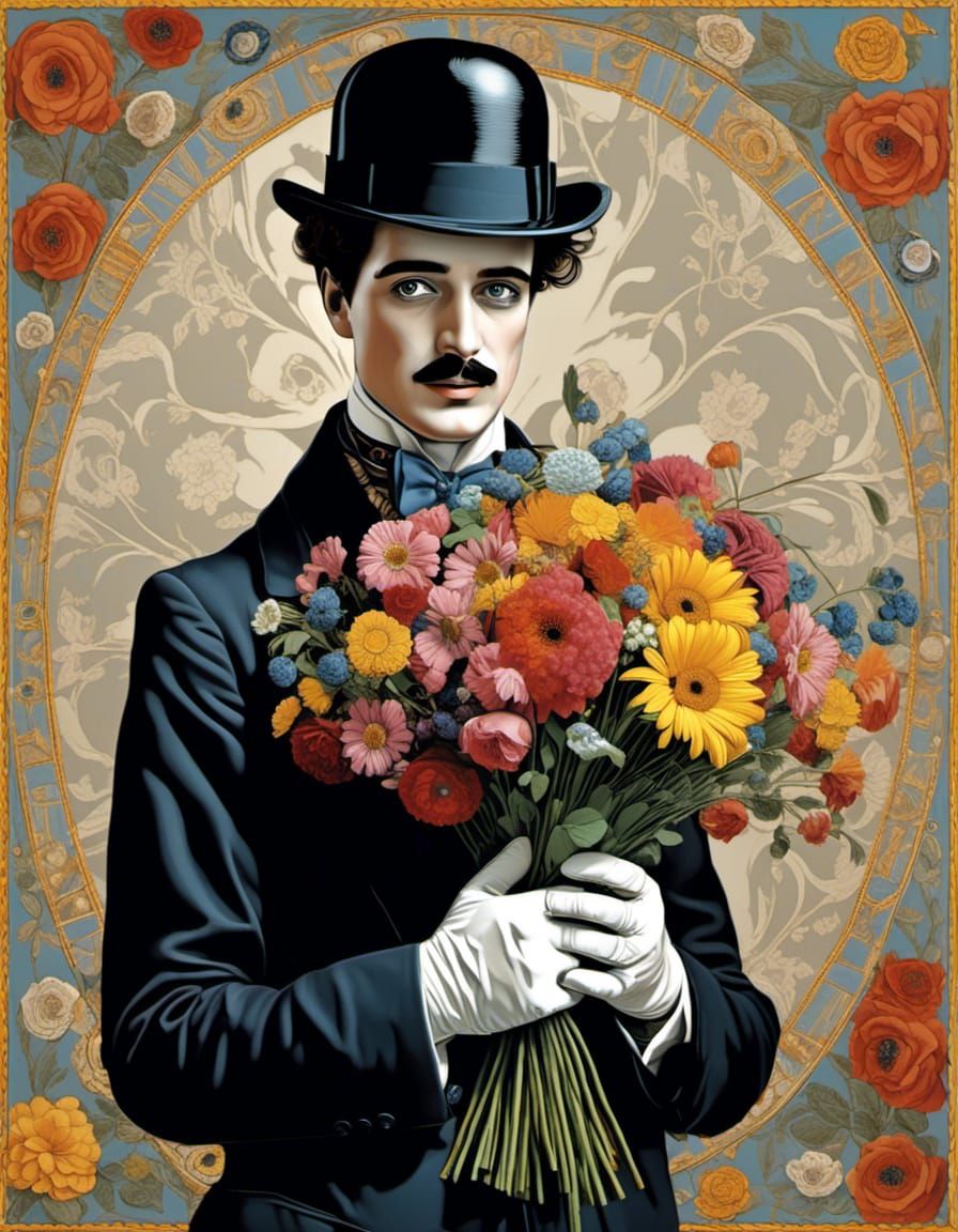 Charlie Chaplin portrait