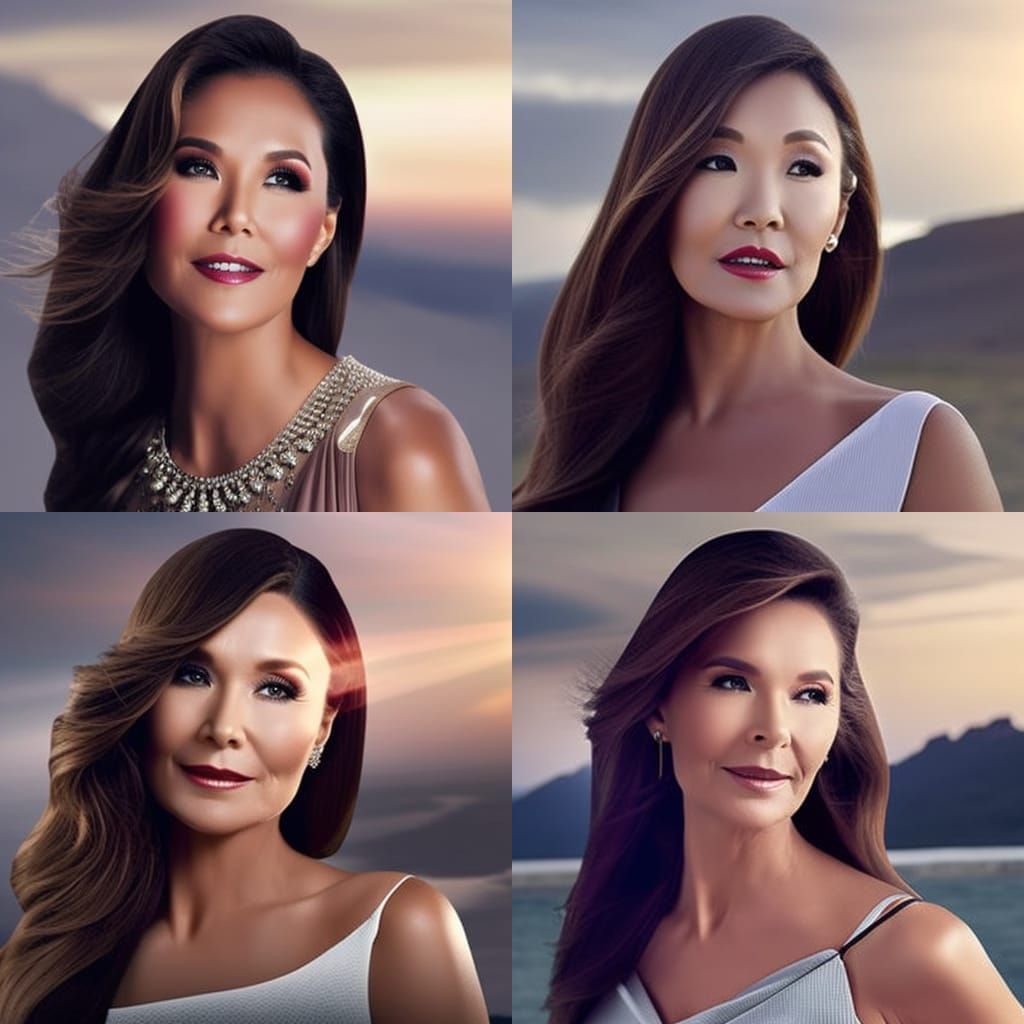 Visionary Memories of Aging Woman