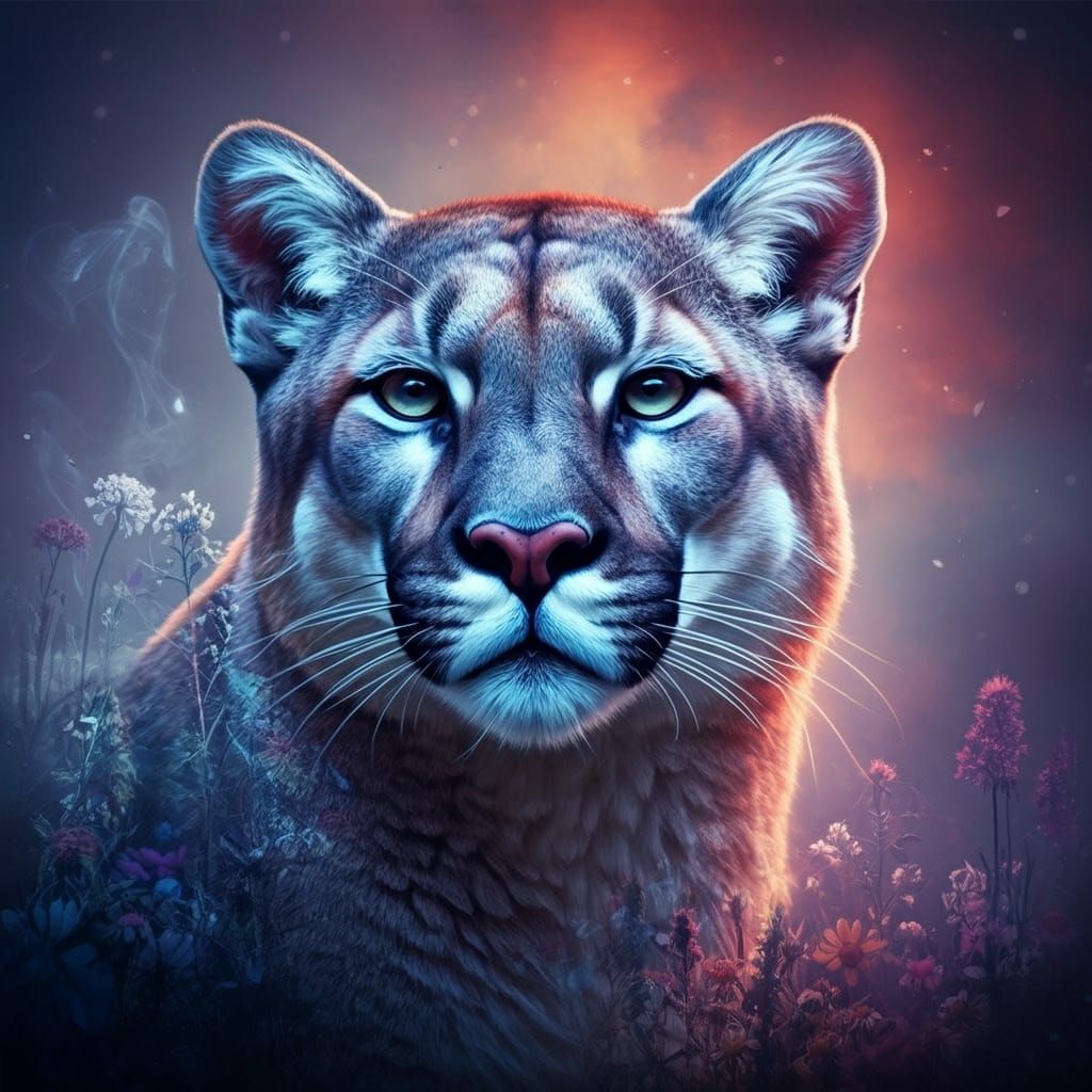 Mountain Lion in Repose