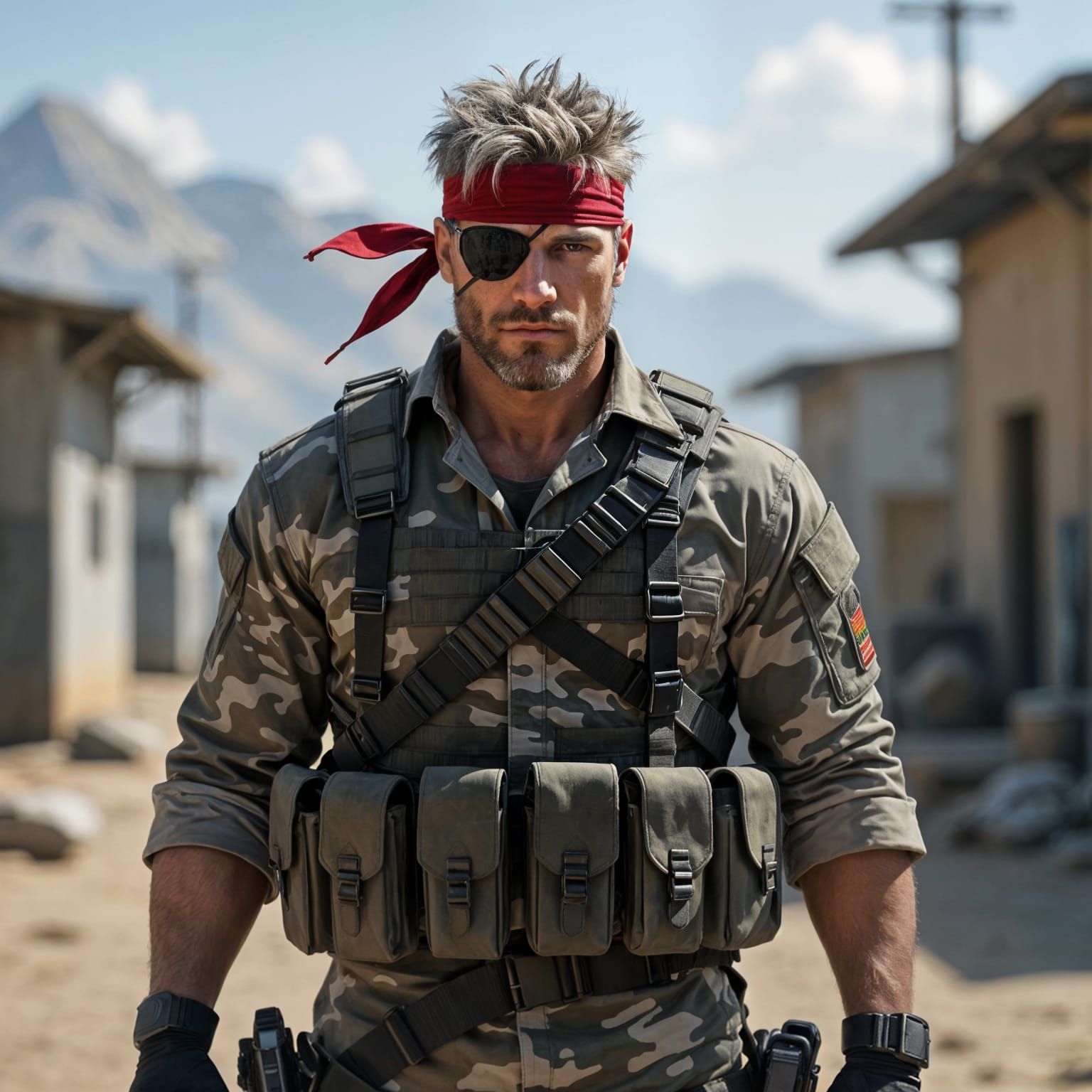 Gray Fox (Frank Jaeger) - Metal Gear 1