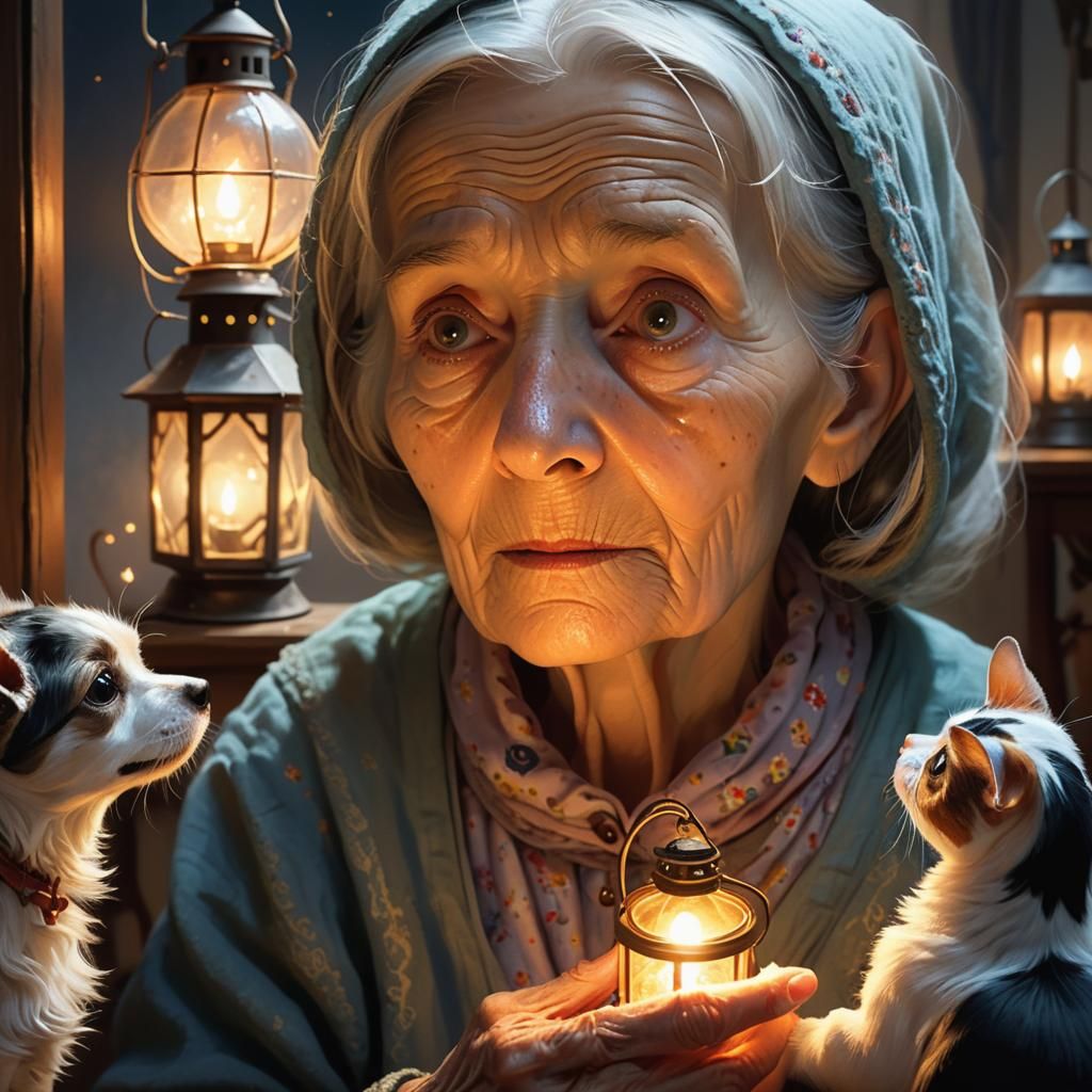 Magical Companionship: Surreal Realism of an Old Woman