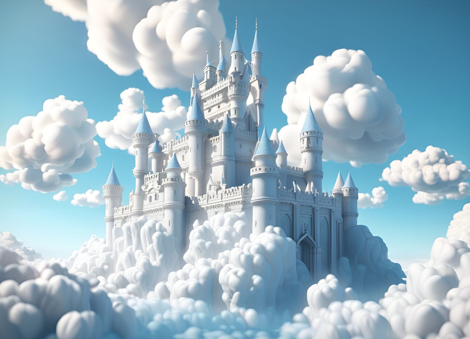 Castle in the Clouds: 3D Game Cinematic