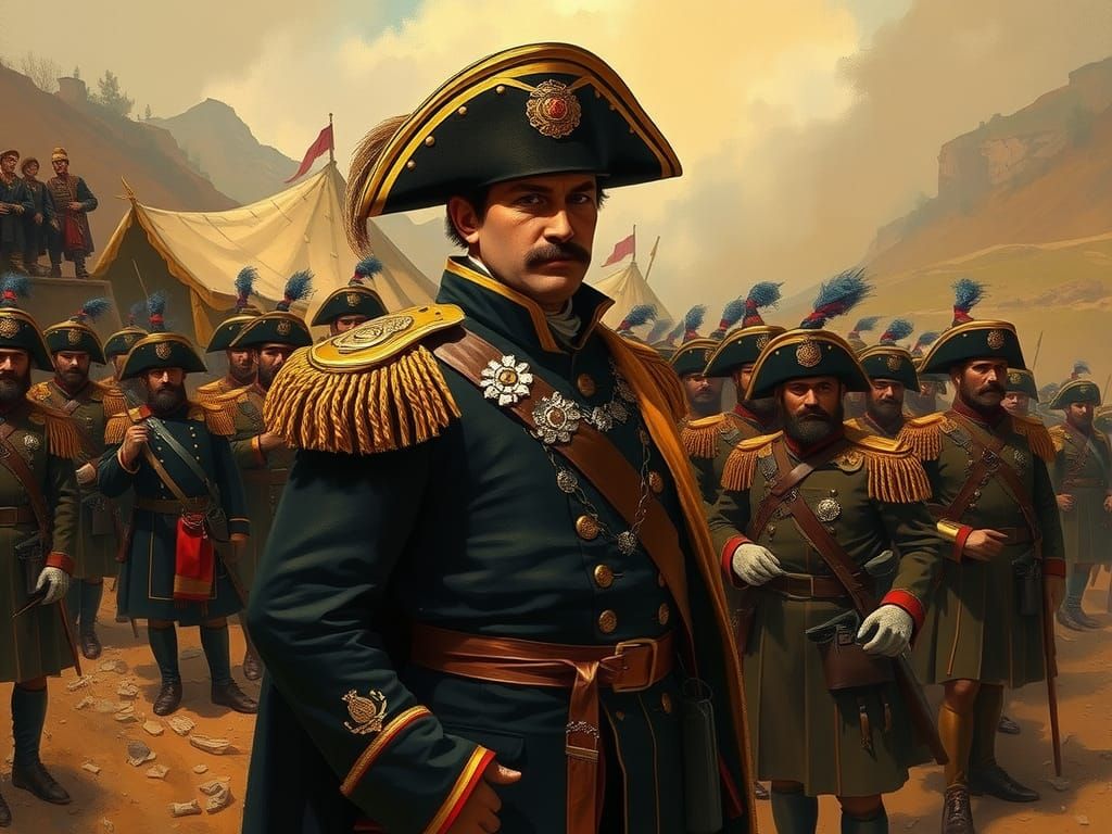 Peter Sellers is Napoleon