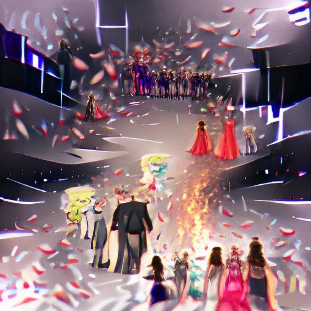 Abstract Finale Generated by AI