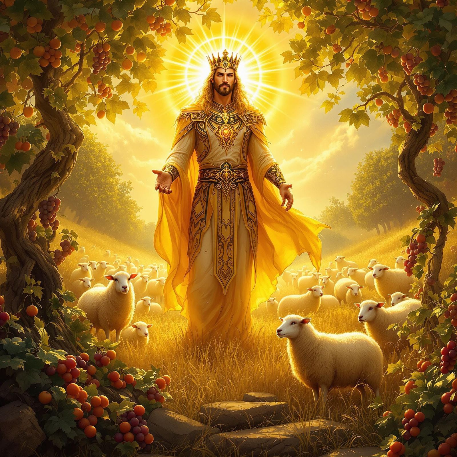 Majestic Helemmelek, Shining Sun of Abundance