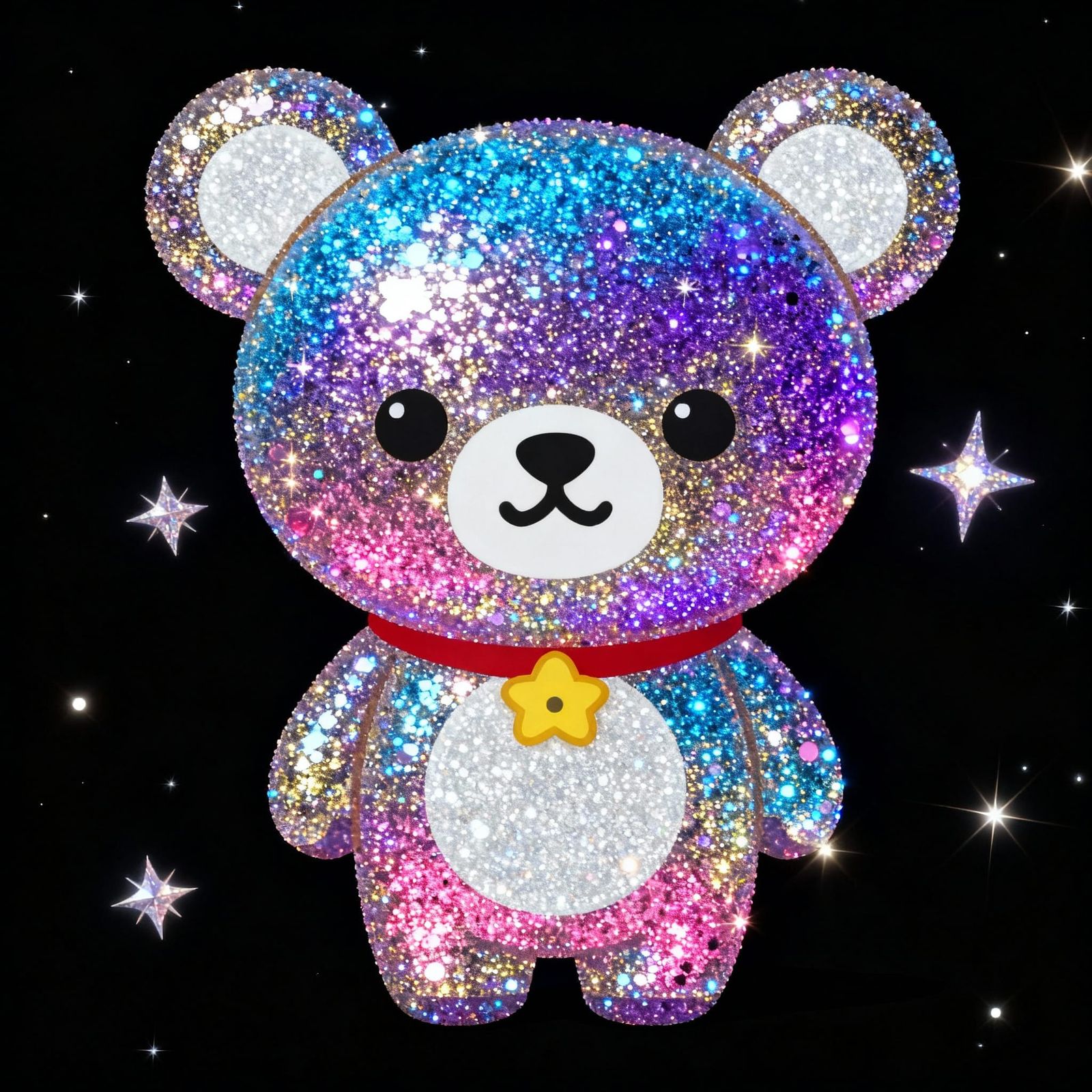 Sparkling Rilakkuma Bear Character