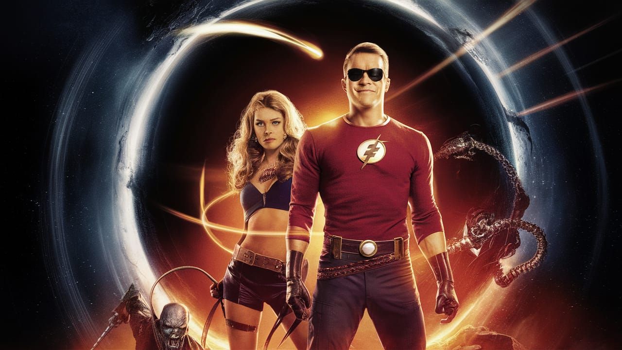 Flash Gordon Beats The Black Hole Movie Poster