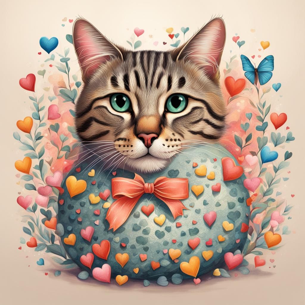 Heart Caterpillar: An AI Generated Insect