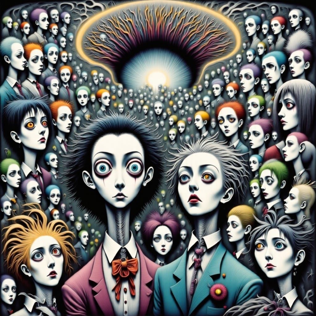 <lora:Psychopomp:1.0> <lora:Dark-Whimsy:1.0> <lora:Junji:1.0...