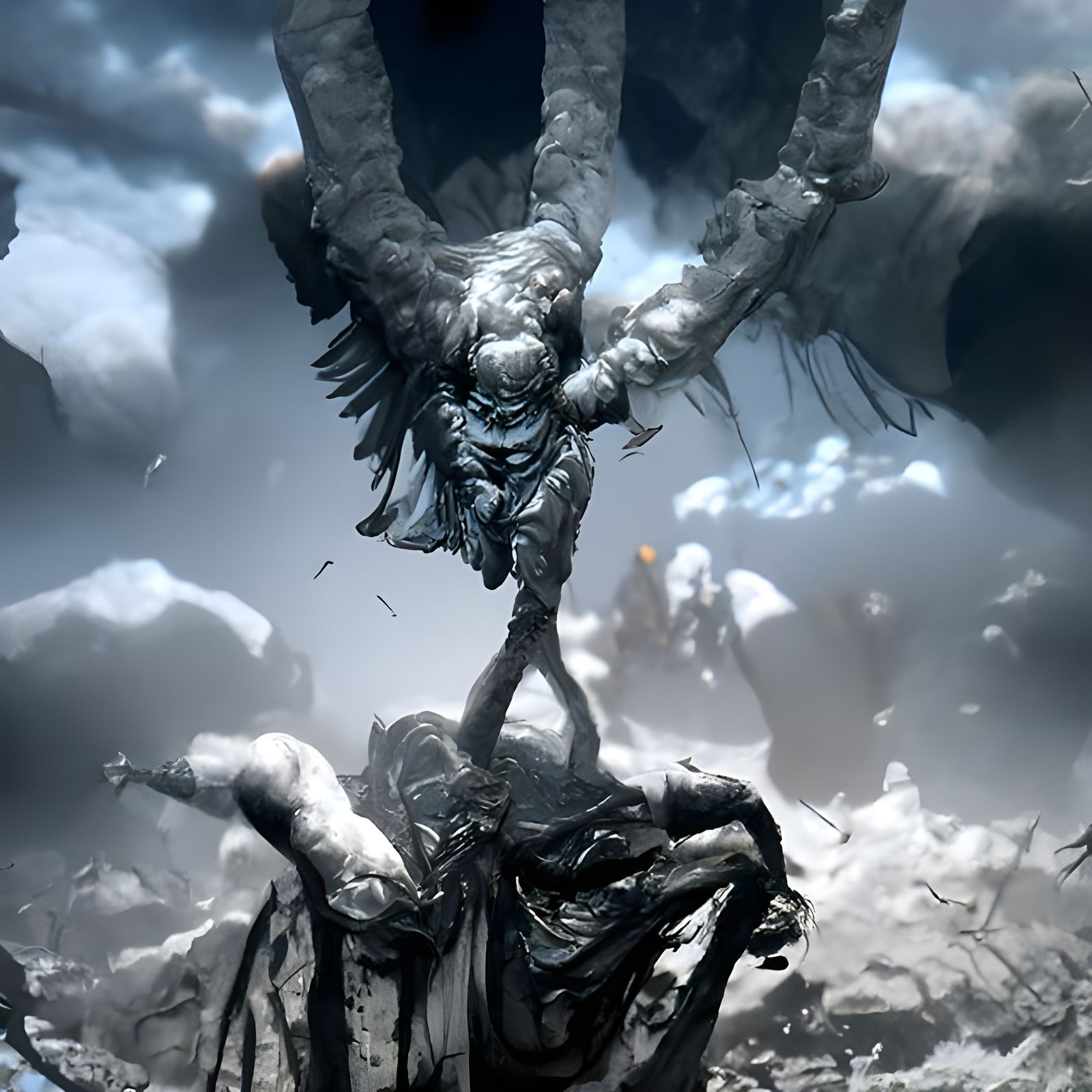 Casting Down the Fallen Angels