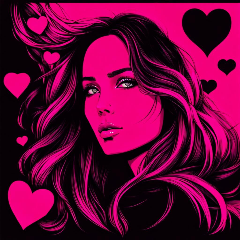 Gorgeous Woman Portrait with Joyful Expression