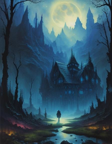 The abandoned house in Deeping Dell