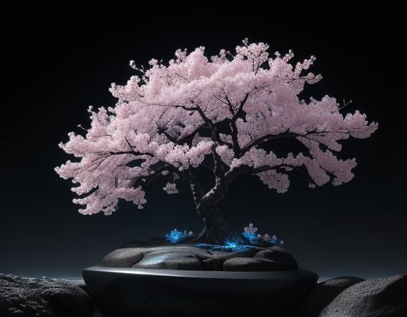 Ultrarealistic Cherry Blossom Tree Macro Photography