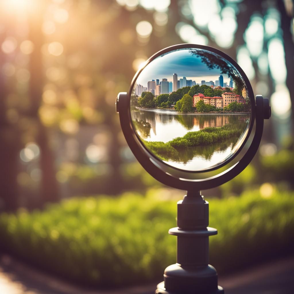 Utopian World: Professional Photography with Bokeh