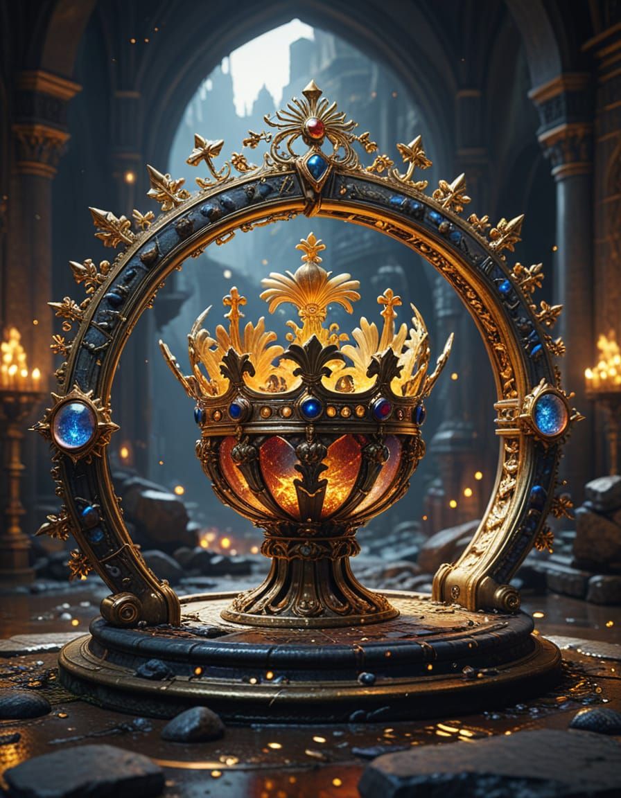 Ethereal Byzantine Crown