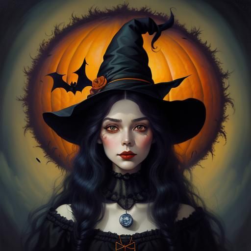 Halloween witch