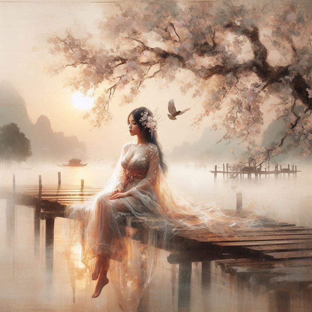 Vibrant Impressionistic Oil Painting