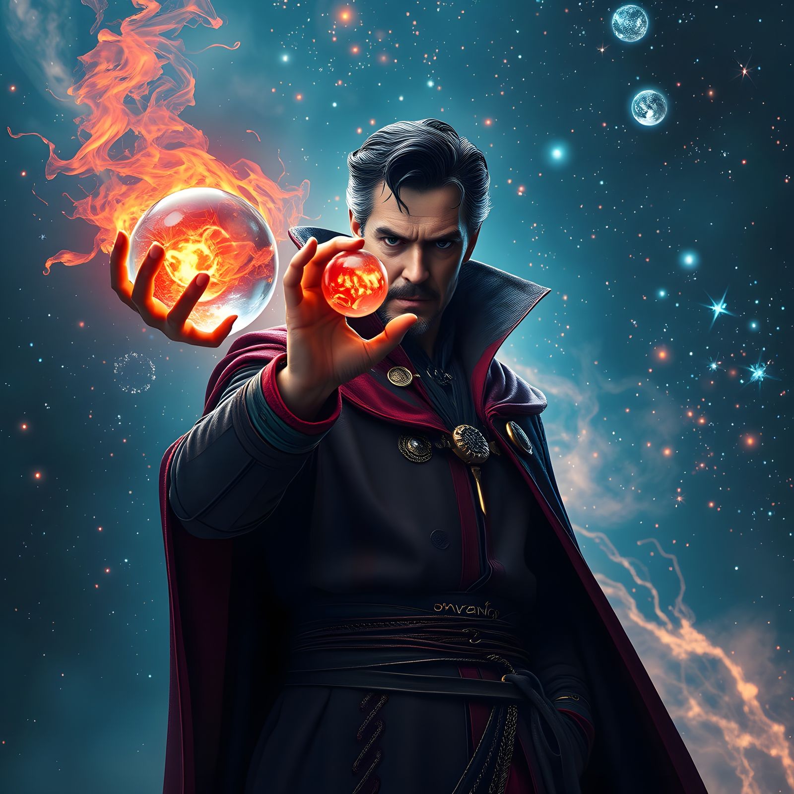 Doctor Strange Multiverse: Fire and Ice Glass Ball