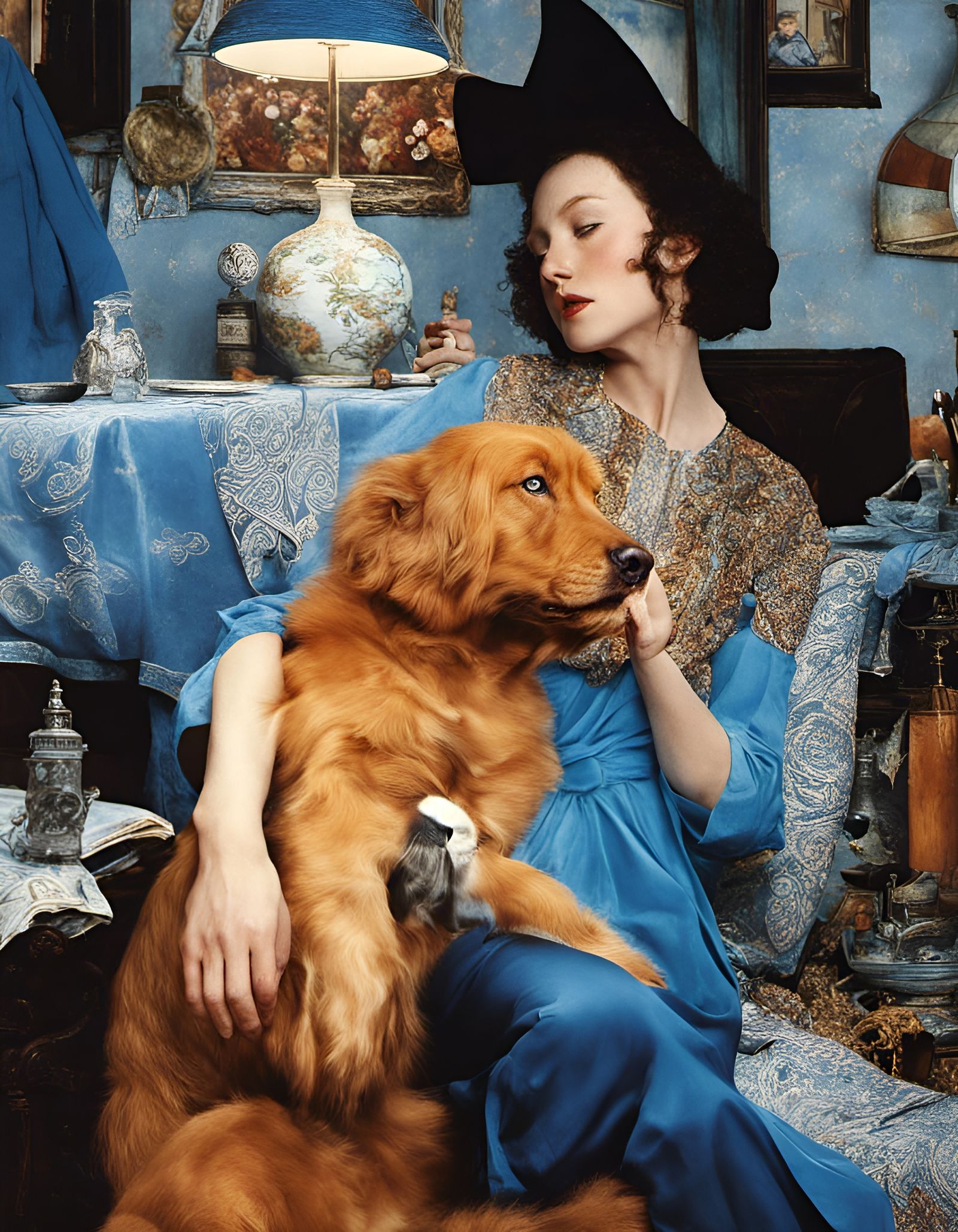 Stunning Alien People and Pets: Photorealistic Art