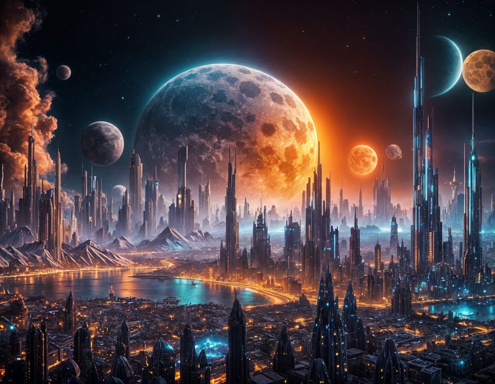 highway to Proxima Centauri spaceport