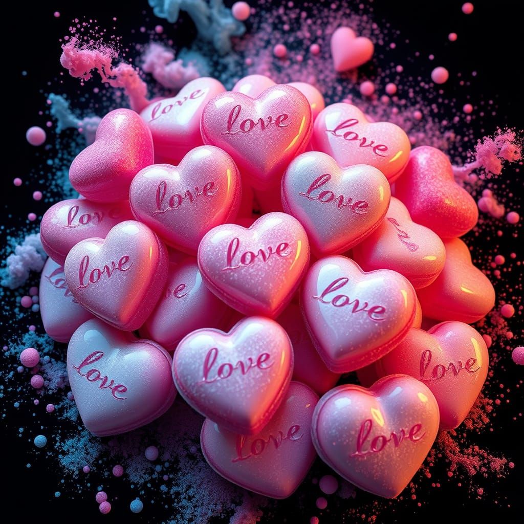 Candy Hearts Vallentines