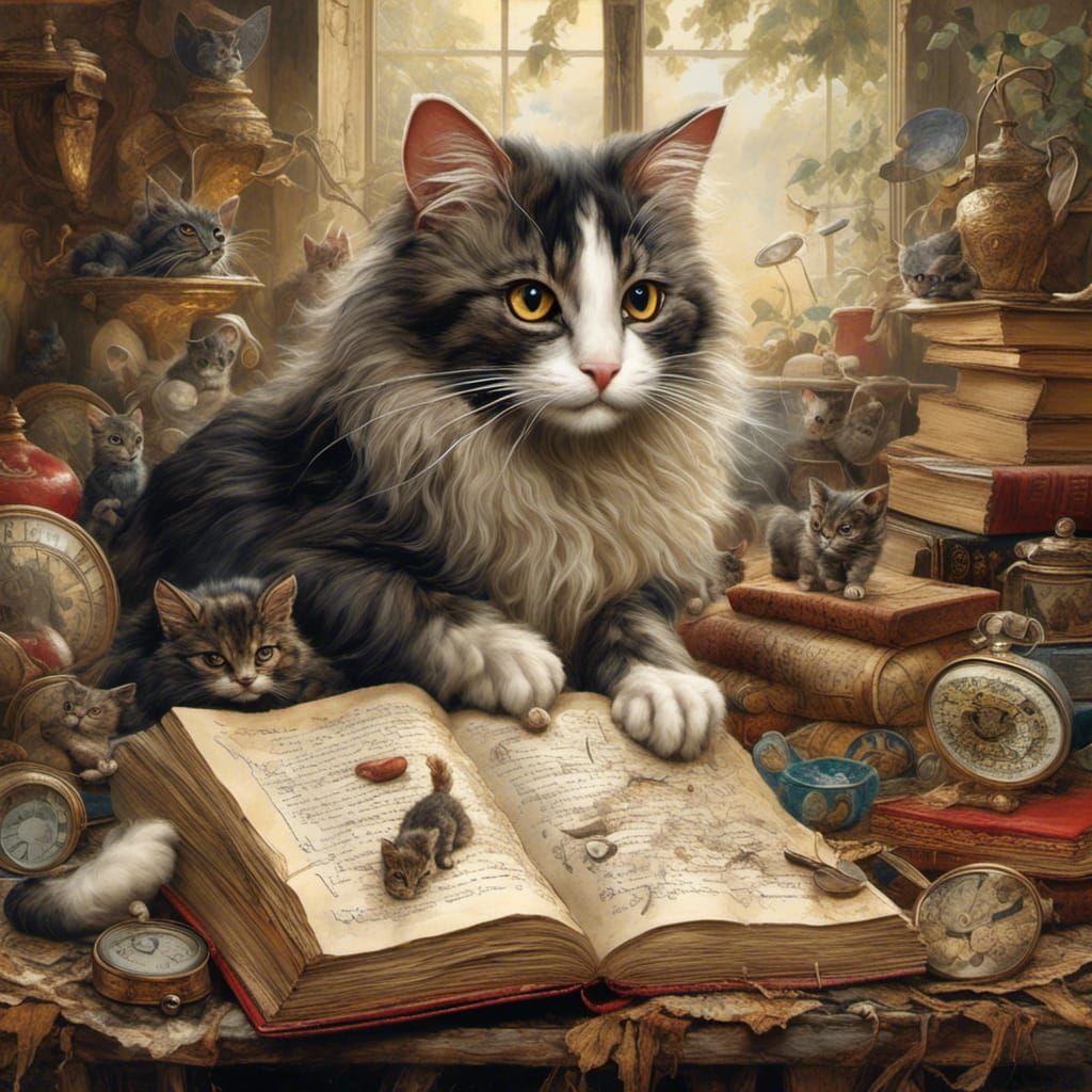 Hyperrealistic Cats: An Eliot Poem Interpretation
