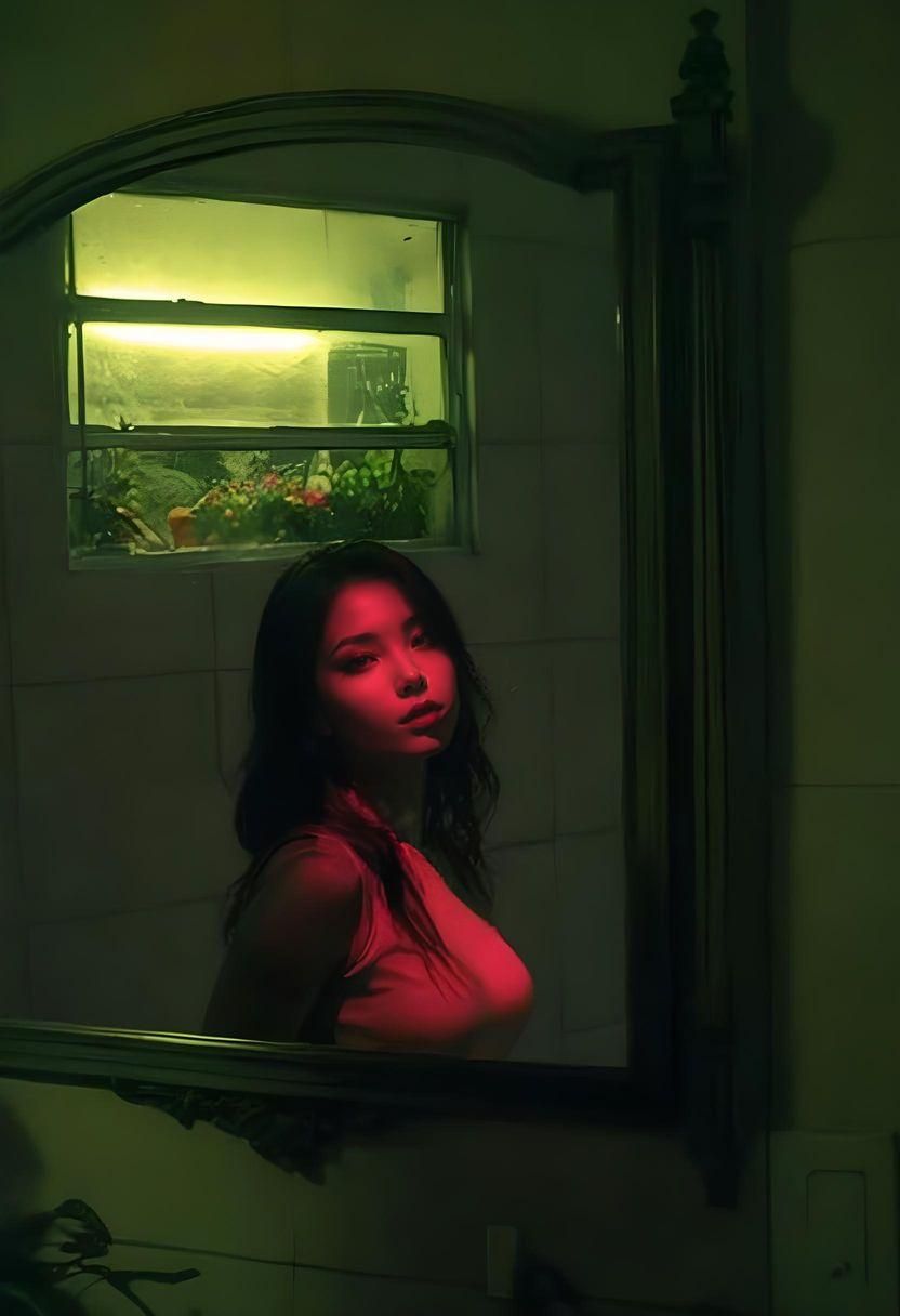 Mysterious Shadow Woman: Glitch in the Matrix