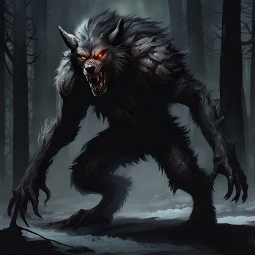 Magnificent Werewolf Warrior in Ultra Resolution