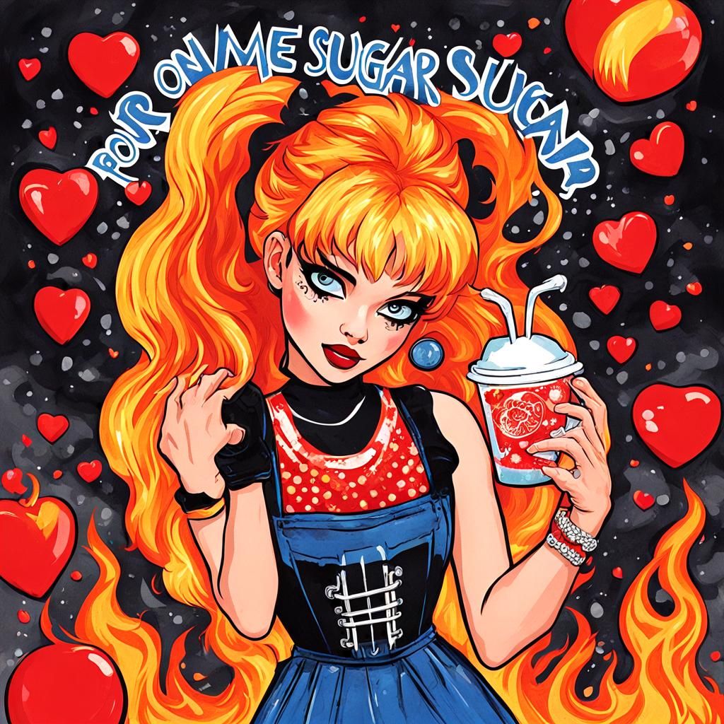 AI Interpretation: Pour Some Sugar On Me