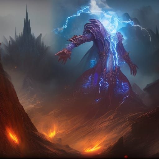 Magic the Gathering Fantasy Art in 8K