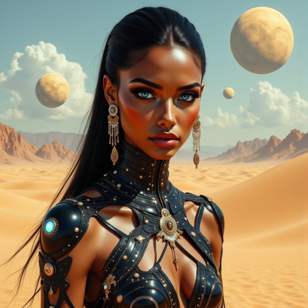 Vogue - Photoshoot on Tattoine