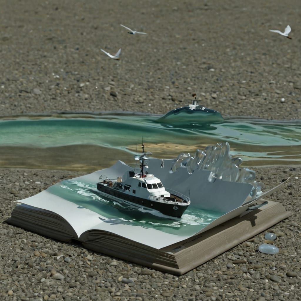 Water Forms and Structures in Ethereal Beauty