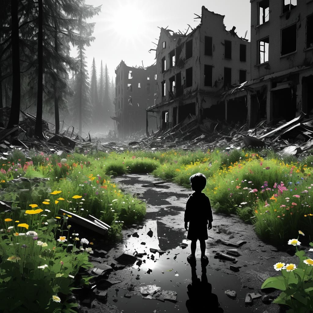 Innocence Amidst the Ruins